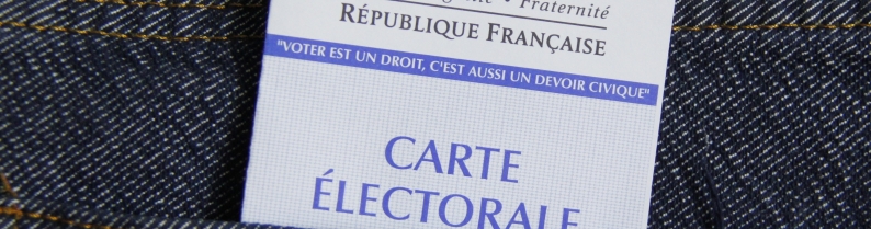 carte electorale photo poche jean 