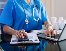 professionnel sante ordinateur