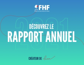 Rapport annuel bleu vert 