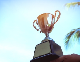 trophée ciel bleu